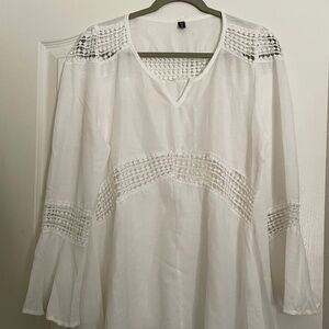 Floating Beach Vibes  Top/Coverup NWOT